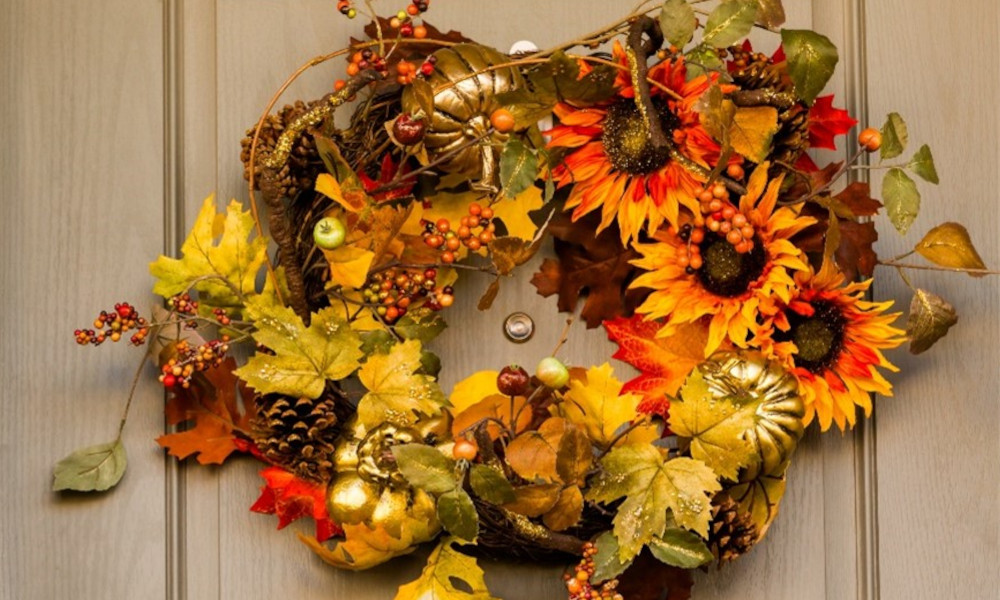 Halloween at Home- Halloween Wreath